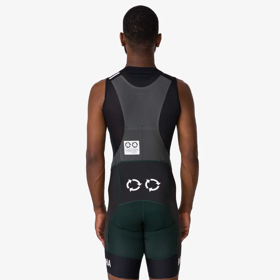 Cheap Rapha Excess Men'S Pro Team Bib Shorts - Regular Dark Green/ Grey
