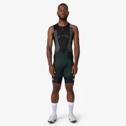 Cheap Rapha Excess Men'S Pro Team Bib Shorts - Regular Dark Green/ Grey