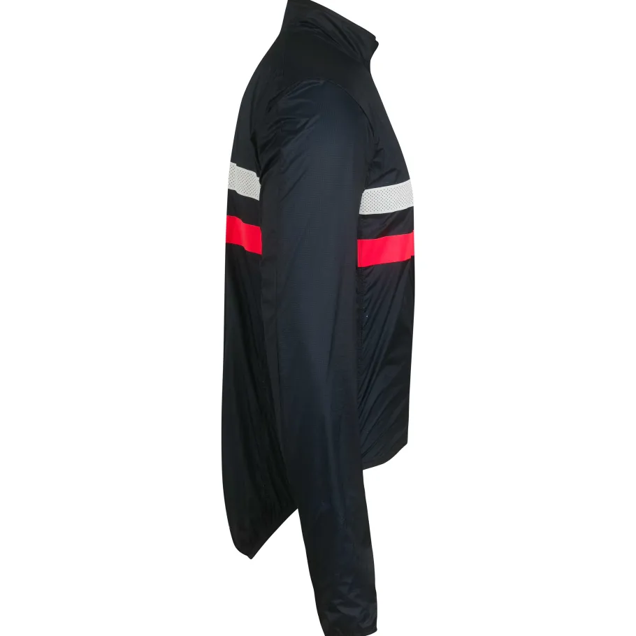 Cheap Rapha Men'S Brevet Flyweight Wind Jacket Dark Navy/High-Vis Pink/White