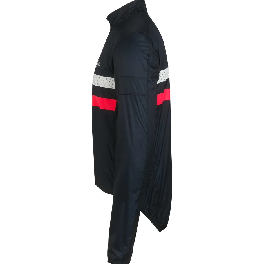 Cheap Rapha Men'S Brevet Flyweight Wind Jacket Dark Navy/High-Vis Pink/White
