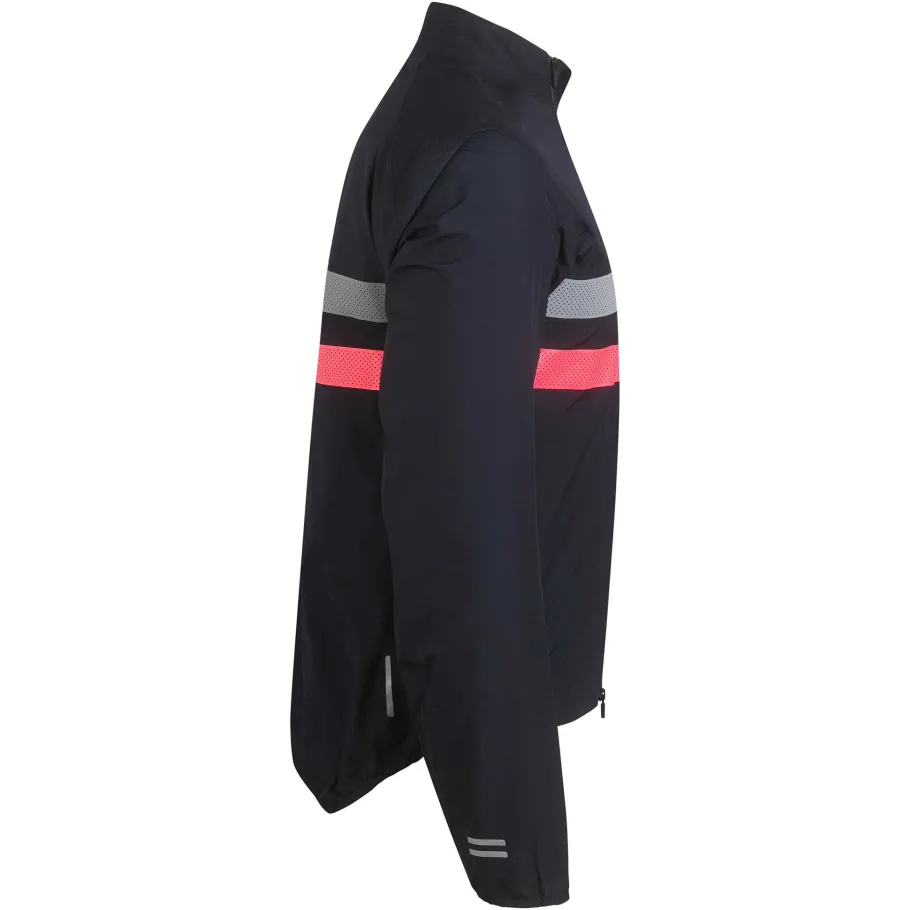Sale Rapha Men'S Brevet Gore-Tex Rain Jacket Dark Navy/High-Vis Pink/White