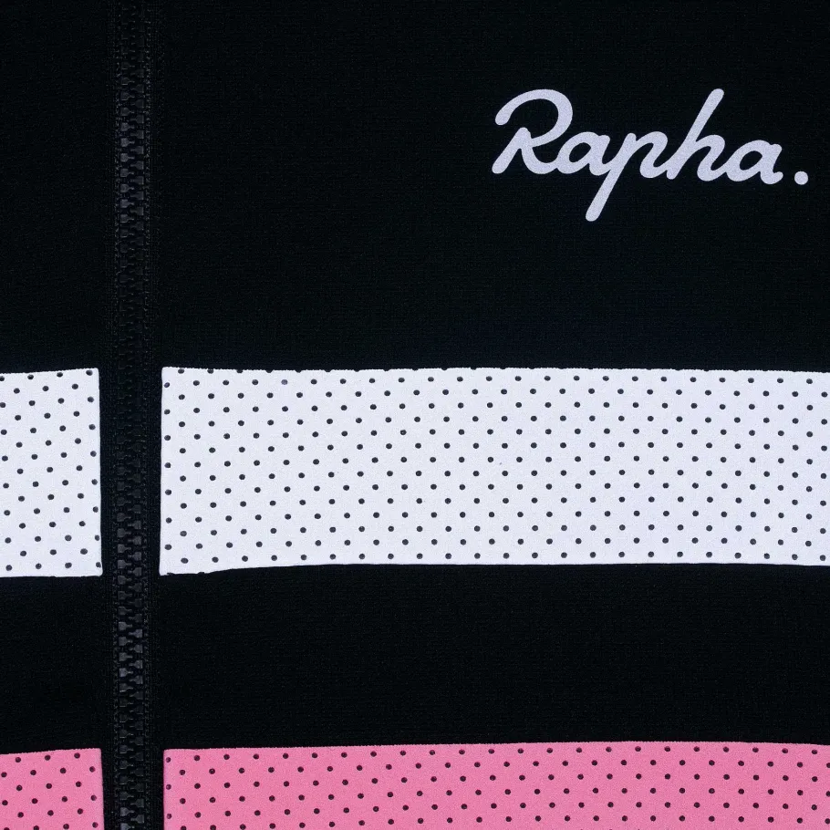 Best Sale Rapha Men'S Brevet Jersey Dark Navy/High-Vis Pink/White