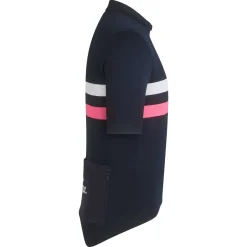 Best Sale Rapha Men'S Brevet Jersey Dark Navy/High-Vis Pink/White