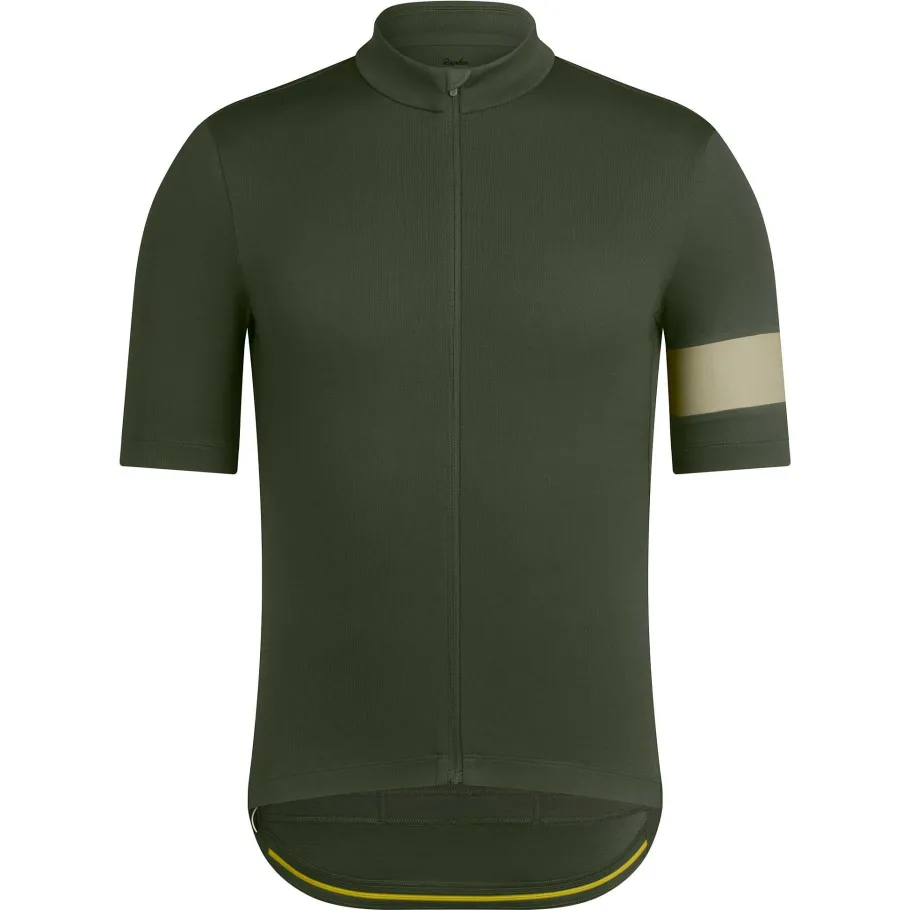 Fashion Rapha Men'S Classic Jersey Deep Olive Green/Olive Green