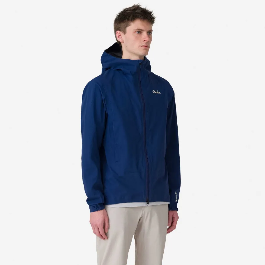 Store Rapha Men'S Explore Gore-Tex Jacket Navy/Dark Navy