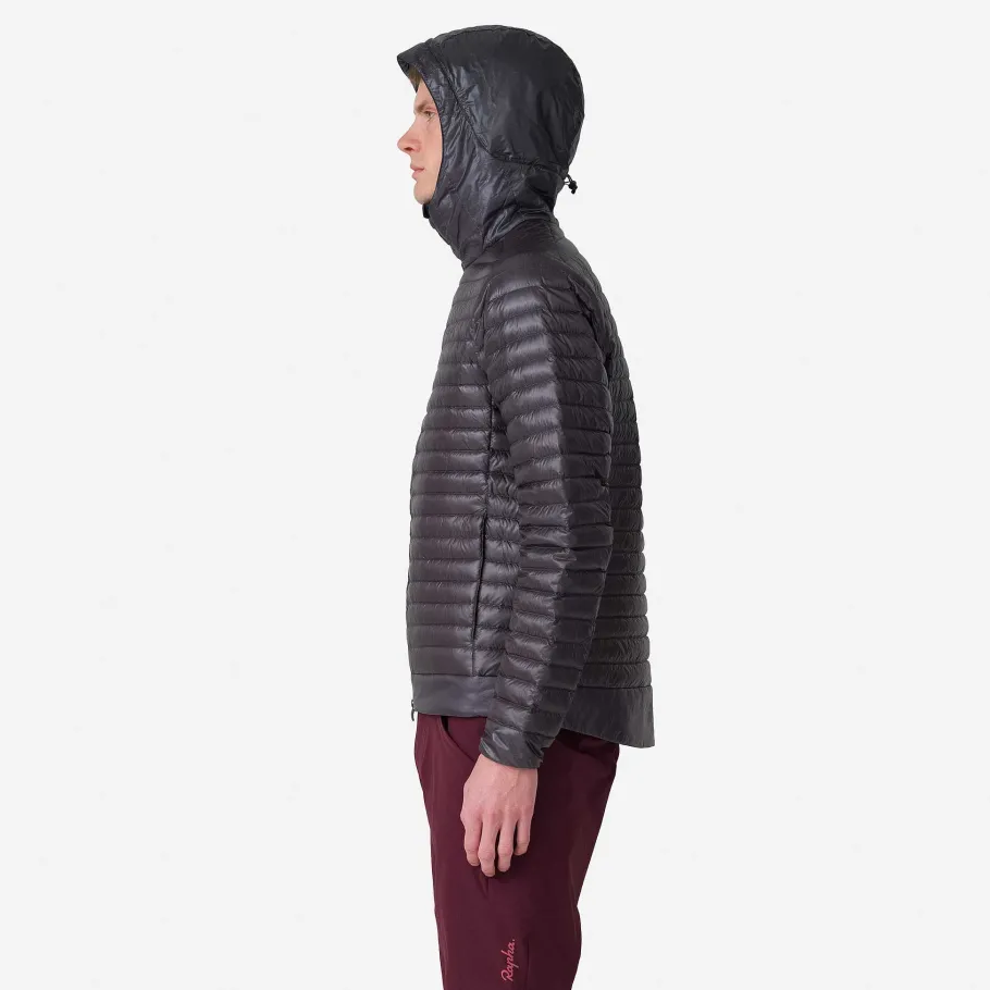 Hot Rapha Men'S Explore Lightweight Down Jacket Carbon Grey/Black