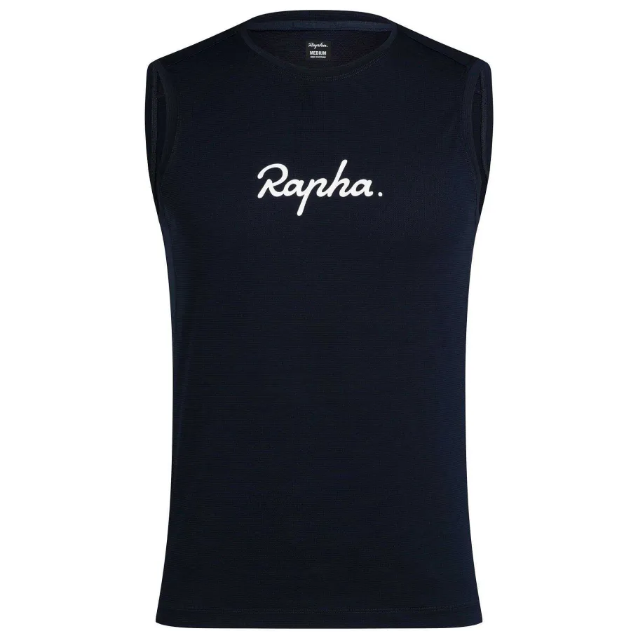 Fashion Rapha Men'S Indoor Training T-Shirt Dark Navy/White