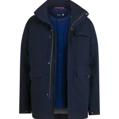 Sale Rapha Men'S Insulated Gore-Tex Field Coat Dark Navy/Navy