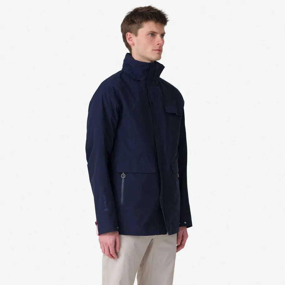 Sale Rapha Men'S Insulated Gore-Tex Field Coat Dark Navy/Navy
