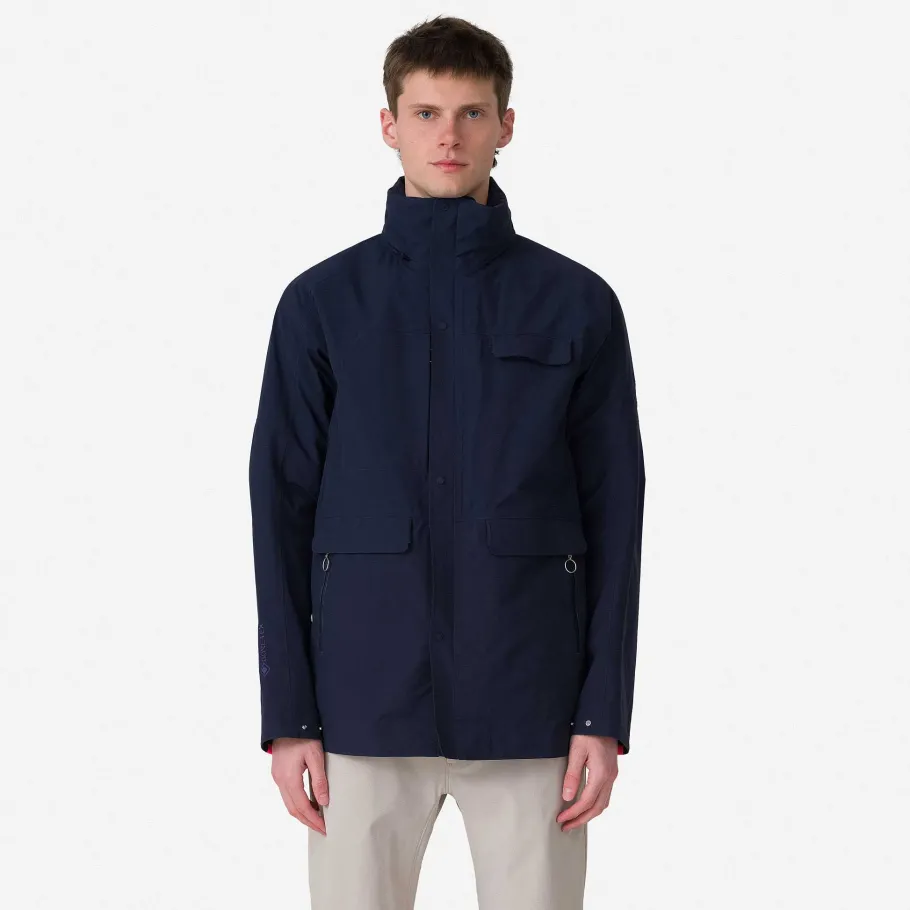 Sale Rapha Men'S Insulated Gore-Tex Field Coat Dark Navy/Navy