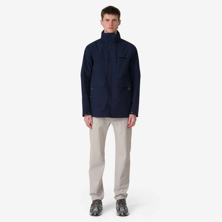 Sale Rapha Men'S Insulated Gore-Tex Field Coat Dark Navy/Navy