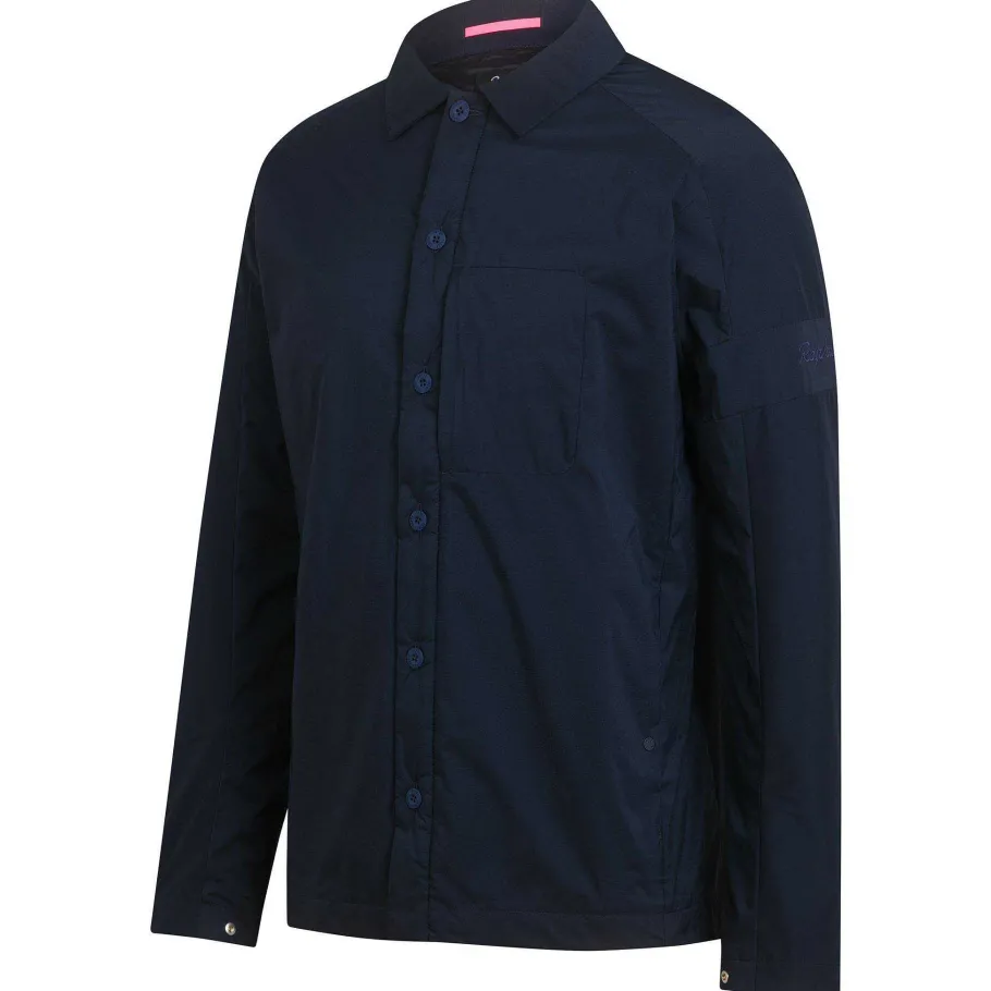 Hot Rapha Men'S Insulated Overshirt Dark Navy/Navy