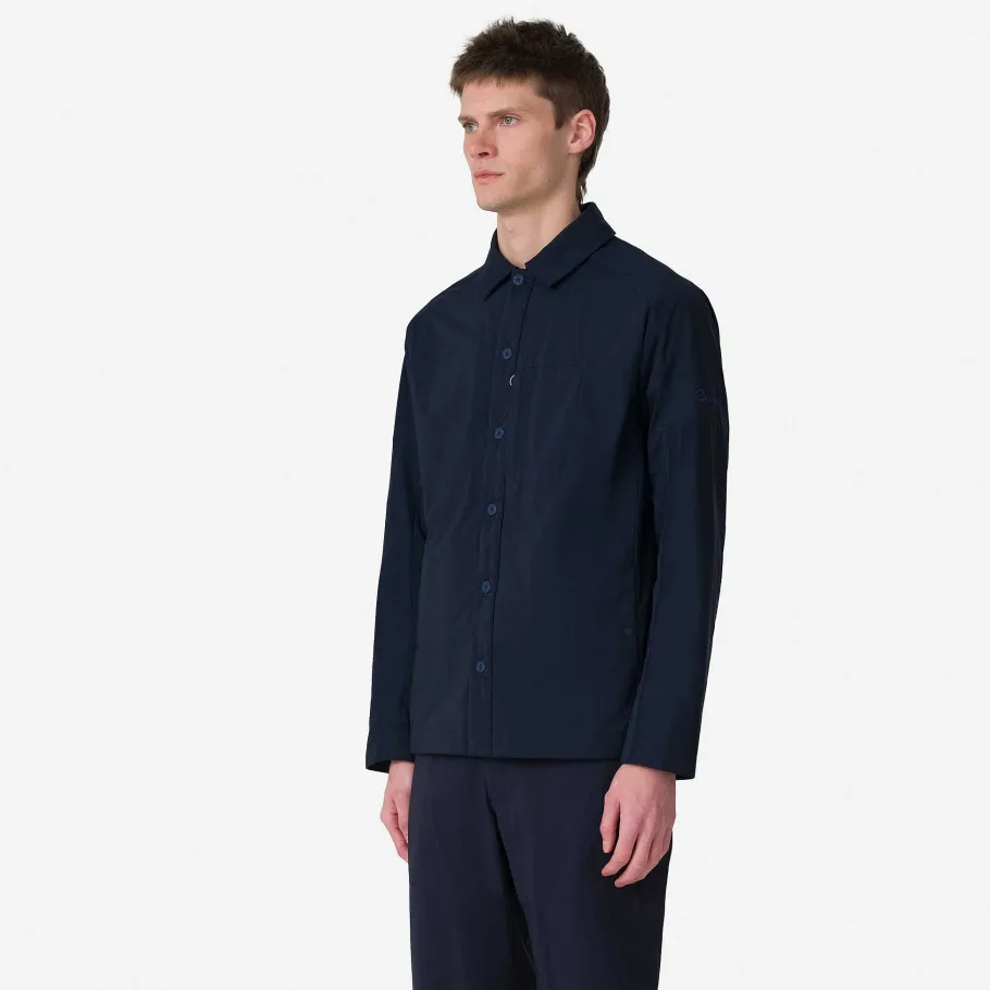 Hot Rapha Men'S Insulated Overshirt Dark Navy/Navy