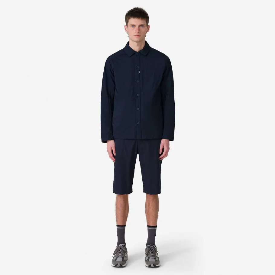 Hot Rapha Men'S Insulated Overshirt Dark Navy/Navy