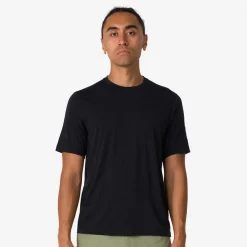 Fashion Rapha Men'S Merino T-Shirt Black/Black