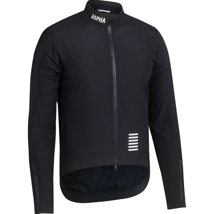 Store Rapha Men'S Pro Team Insulated Gore-Tex Rain Jacket Dark Navy/White