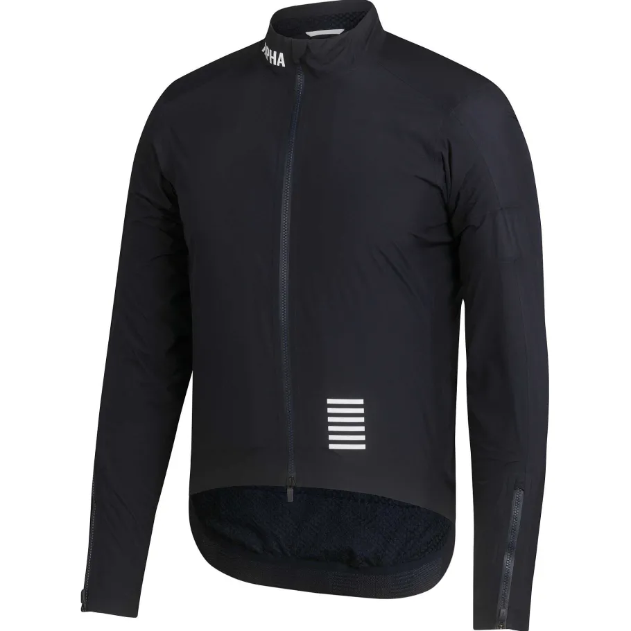 Store Rapha Men'S Pro Team Insulated Gore-Tex Rain Jacket Dark Navy/White