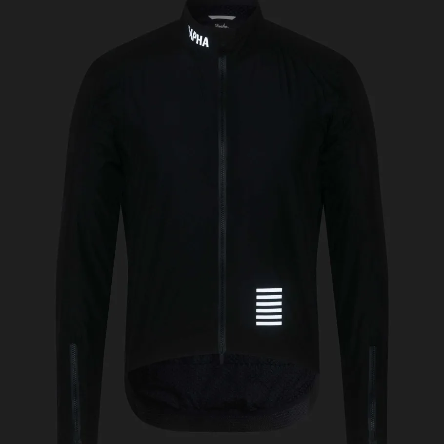 Store Rapha Men'S Pro Team Insulated Gore-Tex Rain Jacket Dark Navy/White