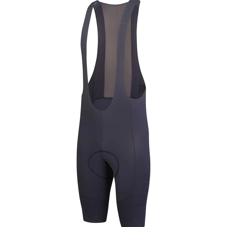 Shop Rapha Men'S Pro Team Powerweave Bib Shorts Dark Grey/Dark Navy