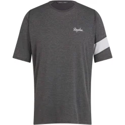 Clearance Rapha Men'S Trail Lightweight T-Shirt Grey/Light Grey