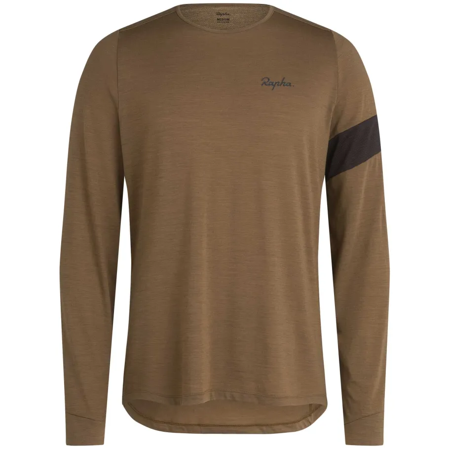 Best Sale Rapha Men'S Trail Merino Long Sleeve T-Shirt