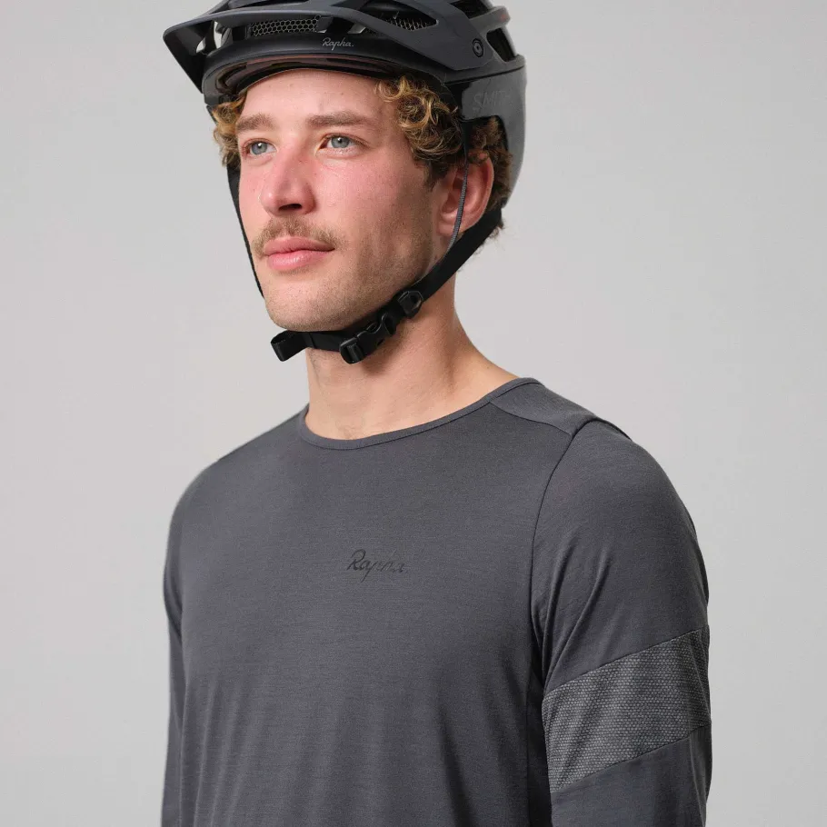 Best Sale Rapha Men'S Trail Merino Long Sleeve T-Shirt