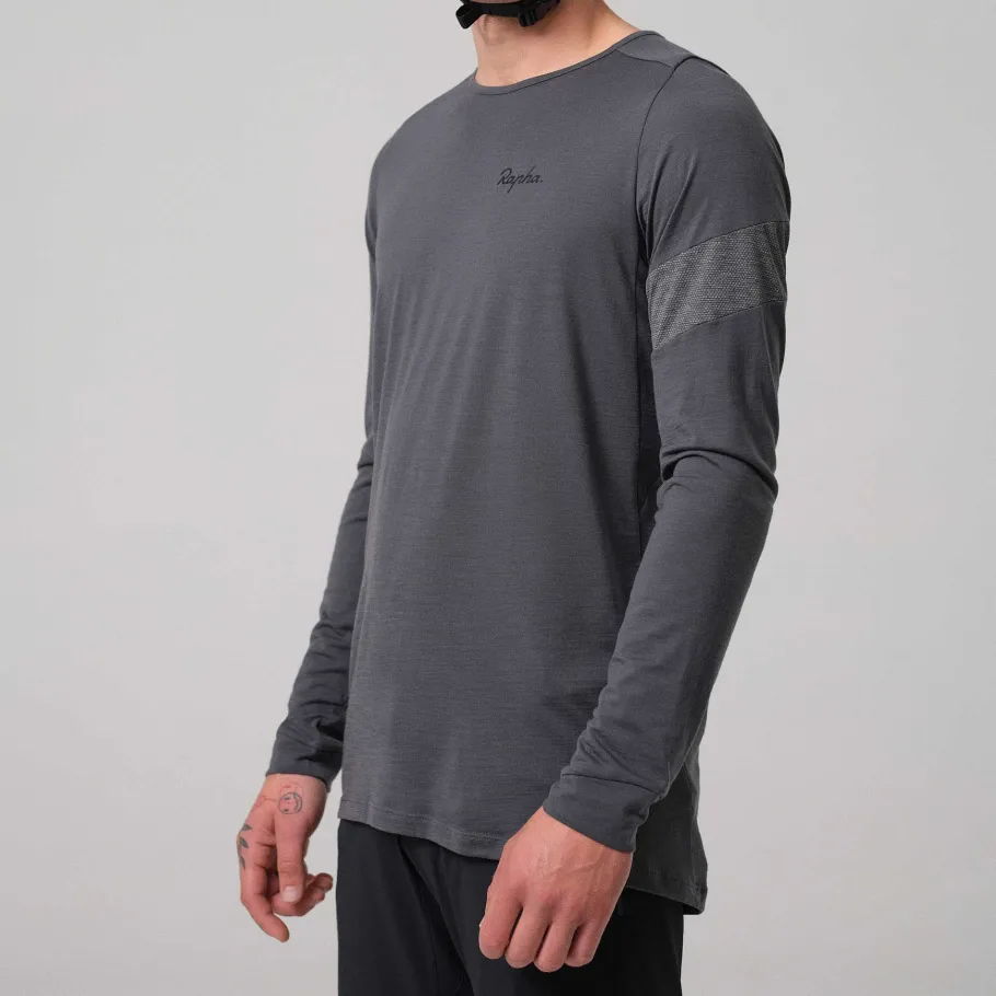 Best Sale Rapha Men'S Trail Merino Long Sleeve T-Shirt