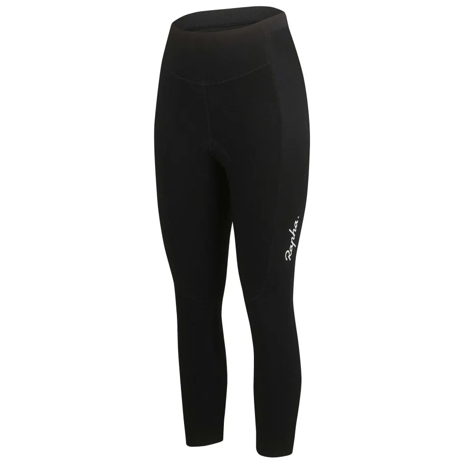 Store Rapha Women'S 3/4 Tights Black/White