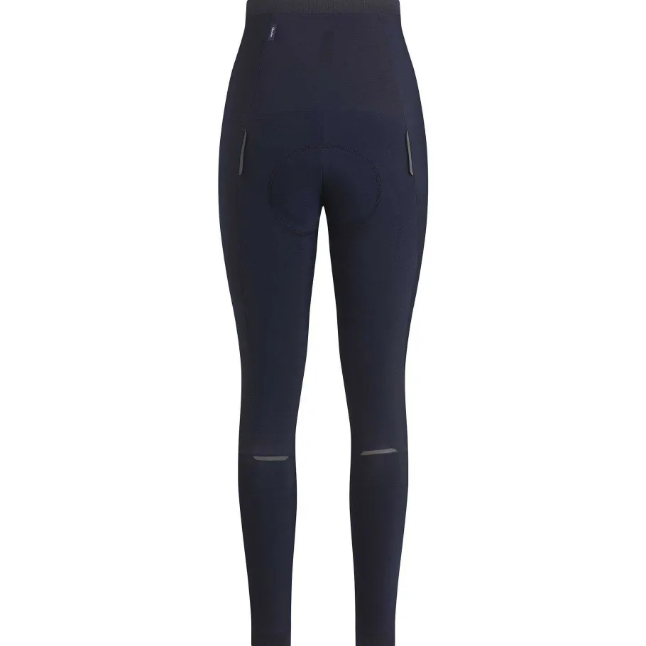 New Rapha Women'S Classic Winter Tights With Pad Dark Navy/White