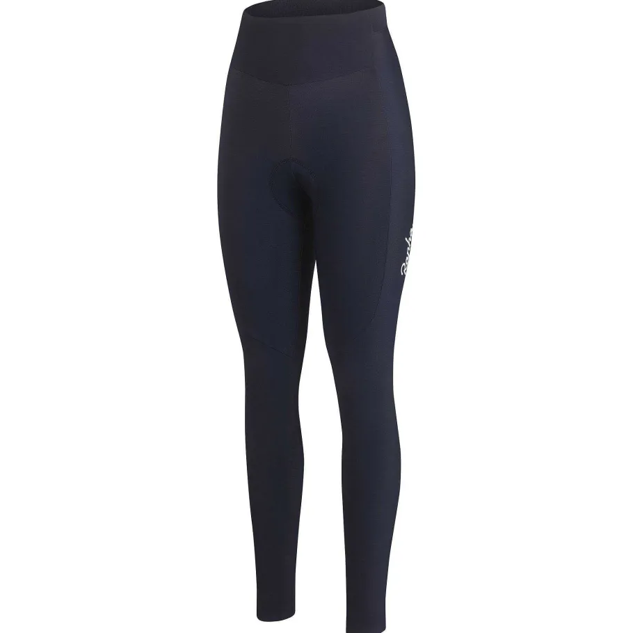 New Rapha Women'S Classic Winter Tights With Pad Dark Navy/White