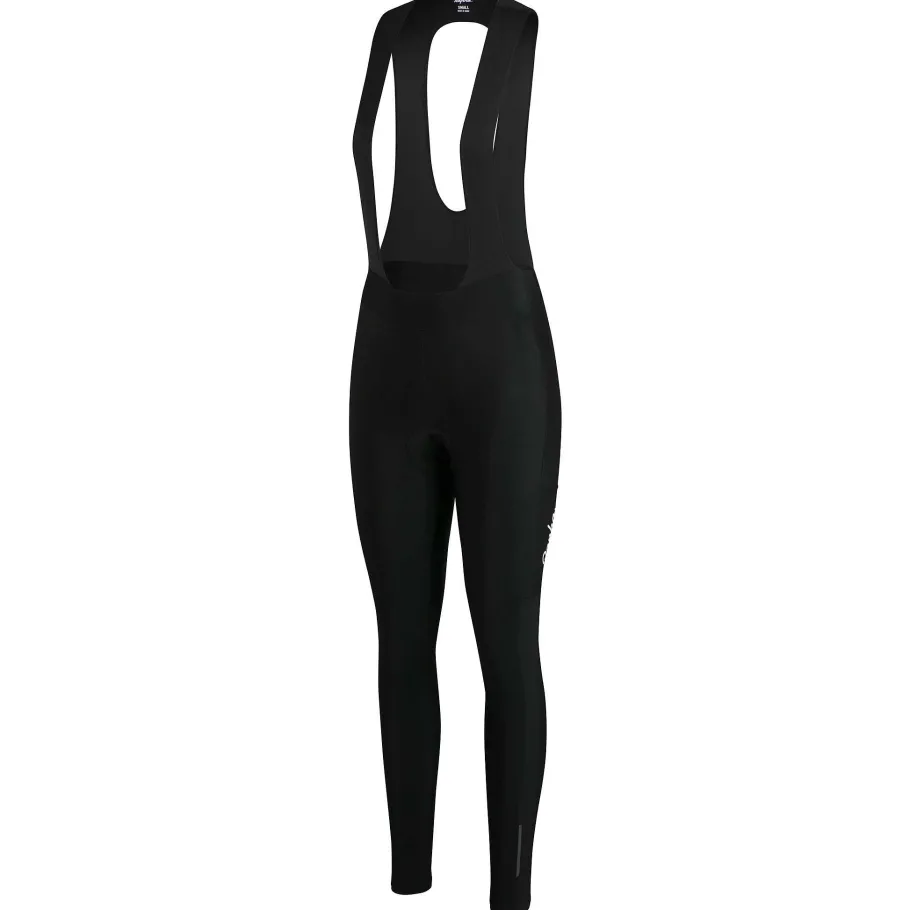 Shop Rapha Women'S Core Cargo Winter Tights With Pad Black/Black