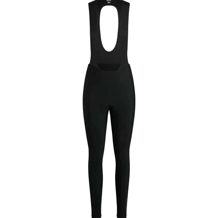 Shop Rapha Women'S Core Cargo Winter Tights With Pad Black/Black