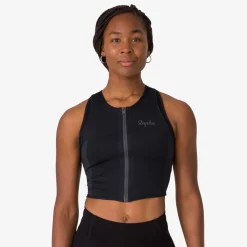 Store Rapha Women'S Cropped Zip Tank
