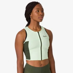 Store Rapha Women'S Cropped Zip Tank