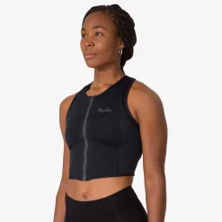 Store Rapha Women'S Cropped Zip Tank