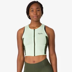 Store Rapha Women'S Cropped Zip Tank