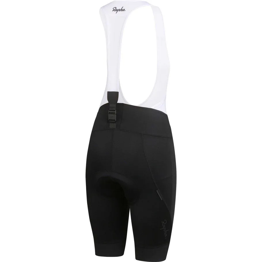Shop Rapha Women'S Detachable Bib Shorts Black/White