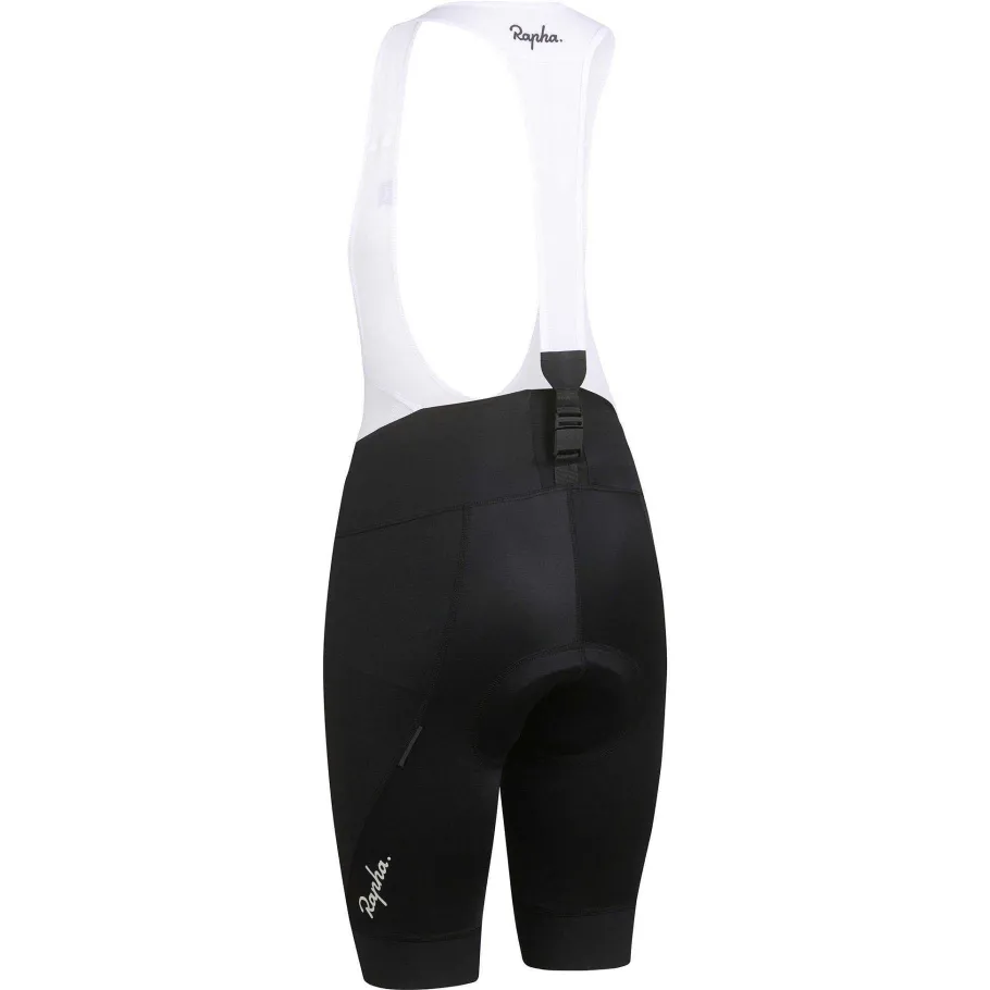Shop Rapha Women'S Detachable Bib Shorts Black/White