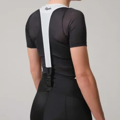 Shop Rapha Women'S Detachable Bib Shorts Black/White