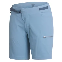 New Rapha Women'S Explore Shorts Grey Blue/Blue