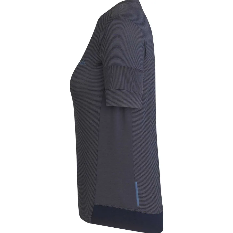 Outlet Rapha Women'S Explore Technical T-Shirt Dark Grey/Stone
