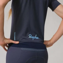 Outlet Rapha Women'S Explore Technical T-Shirt Dark Grey/Stone