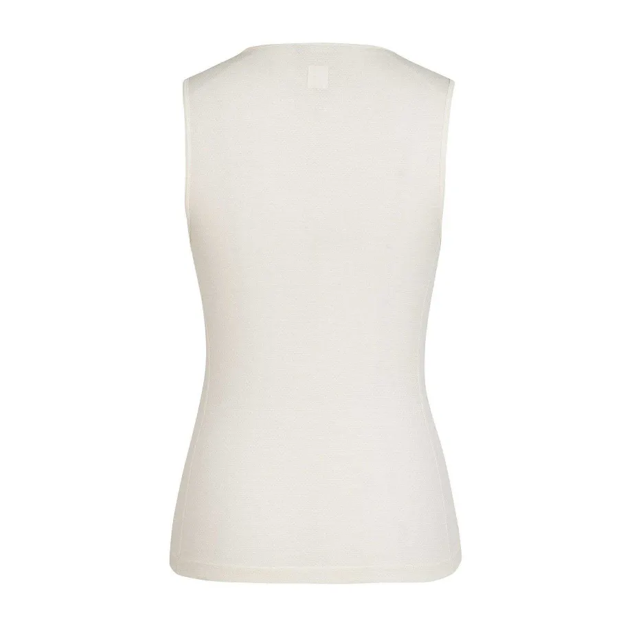 Shop Rapha Women'S Merino Mesh Base Layer - Sleeveless Cream