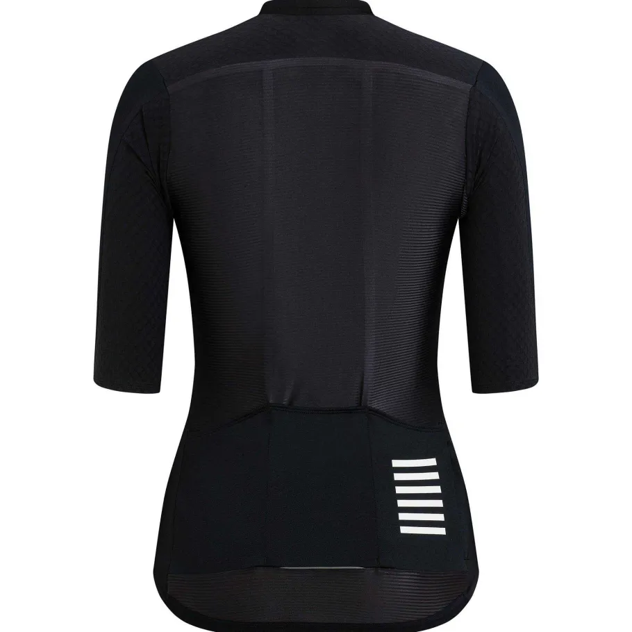Clearance Rapha Women'S Pro Team Aero Jersey Black/White