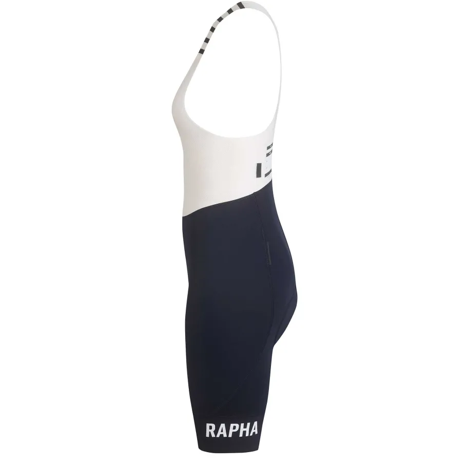 Sale Rapha Women'S Pro Team Bib Shorts - Short Dark Navy/White