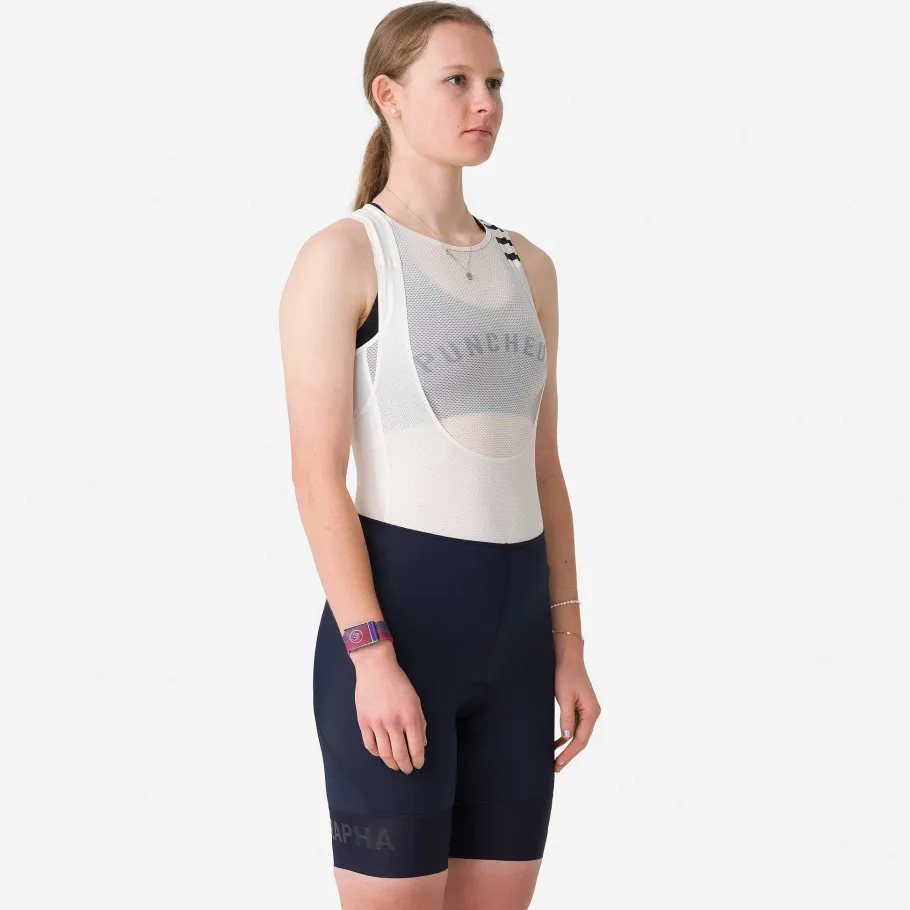 Sale Rapha Women'S Pro Team Bib Shorts - Short Dark Navy/White