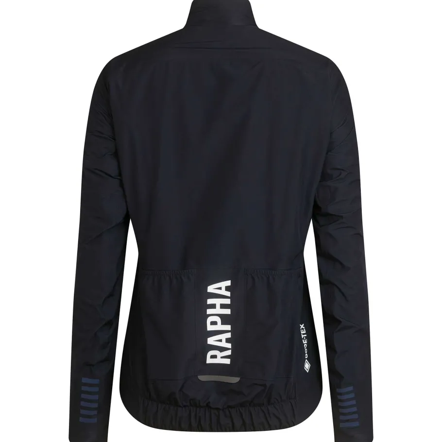 Best Rapha Women'S Pro Team Insulated Gore-Tex Rain Jacket Dark Navy/White