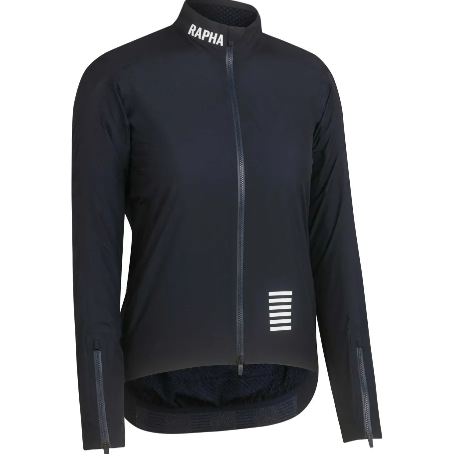 Best Rapha Women'S Pro Team Insulated Gore-Tex Rain Jacket Dark Navy/White