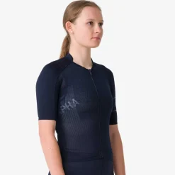 Cheap Rapha Women'S Pro Team Lightweight Jersey Dark Navy/Black