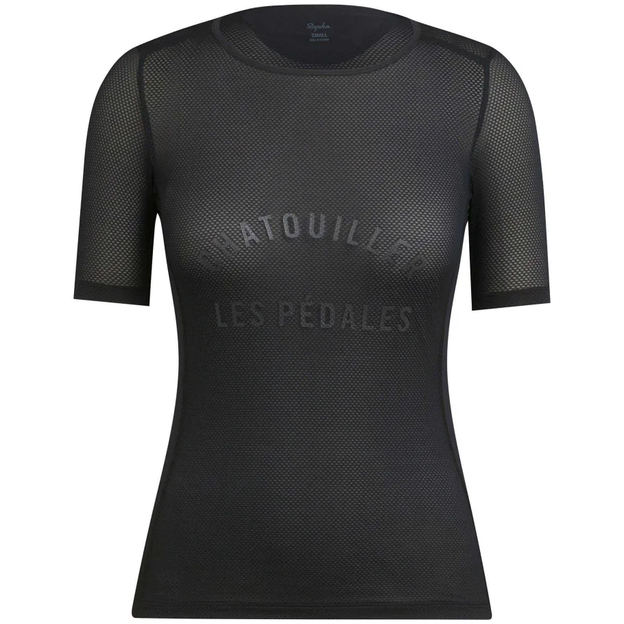 New Rapha Women'S Pro Team Mesh Base Layer - Short Sleeve